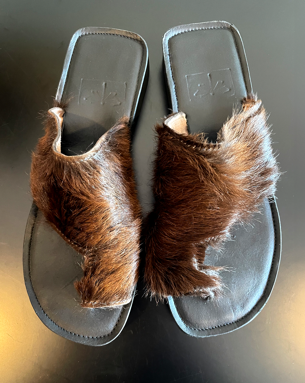 ABUJA SANDAL - GOAT HAIR