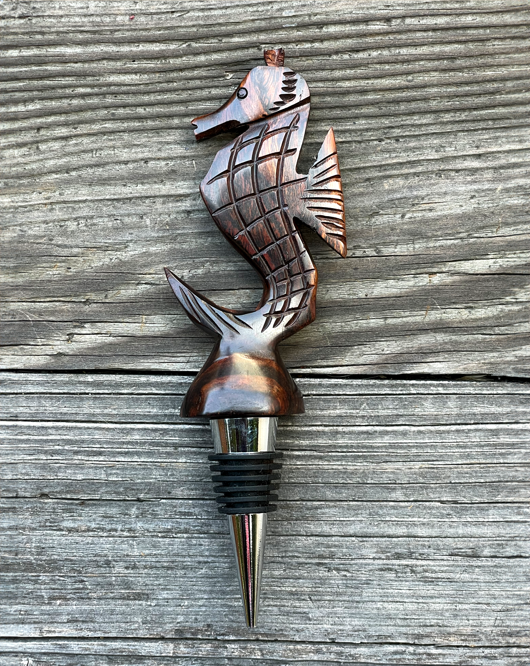 SEAHORSE - WINE STOPPER