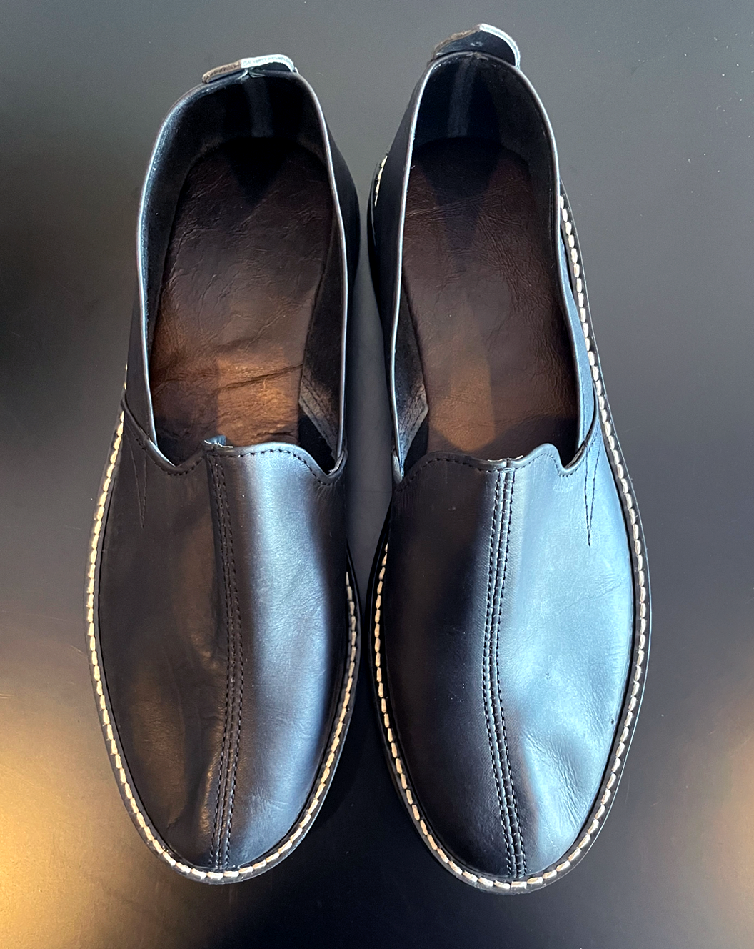 MADAGASCAR MOCCASIN - COAL