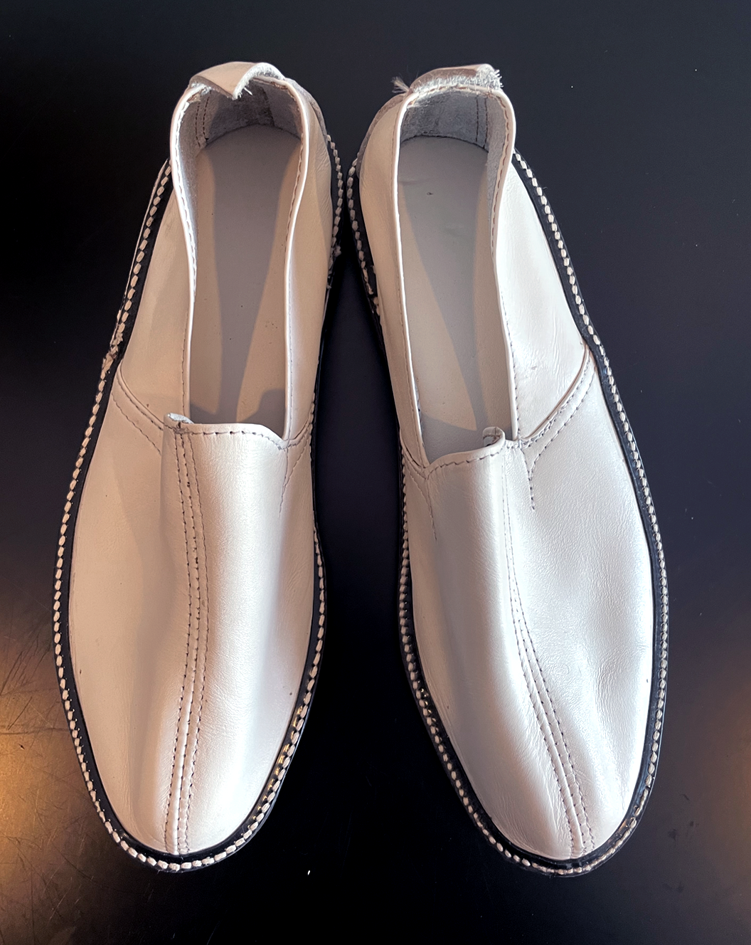 MADAGASCAR MOCCASIN - WHITE